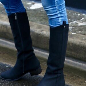 Ted& Muffy/ Duo Phoenix narrow calf black biker boots size EU 40/ US 9.5